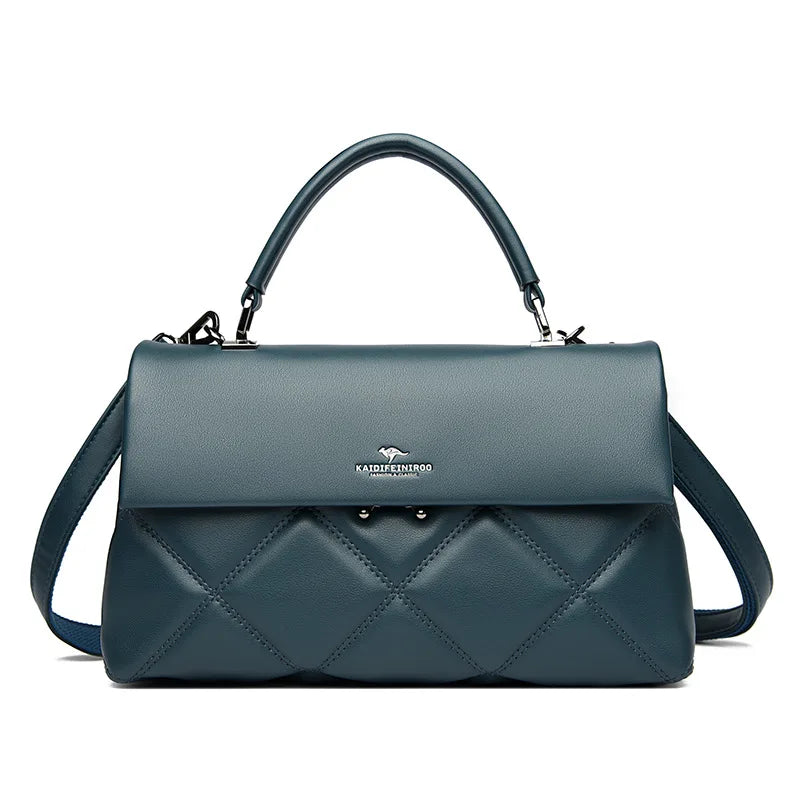 Sac pour femmes nouvelle tendance sacs à main coréens concepteur de luxe marque dames sacs à bandoulière en cuir souple mode polyvalent sacs à bandoulière