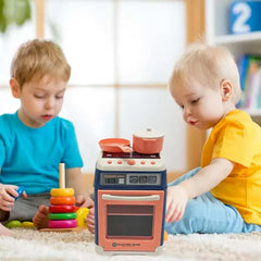 Ensemble de jeu de cuisine électrique interactif pour enfants, Mini Simulation d'appareils ménagers, jouet léger, cadeau, jeu de rôle de cuisine