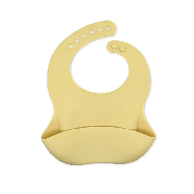 Bavoirs imperméables pour bébé, mignon dessin animé imprimé d'animaux, bavoir pour enfants, fille et garçon, bavoir réglable en Silicone souple, articles d'alimentation pour bébé