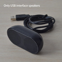 Mini haut-parleur filaire pour ordinateur Portable d'hôtel, remplacement universel, boîte à son alimentée par USB, accessoires pour ordinateurs