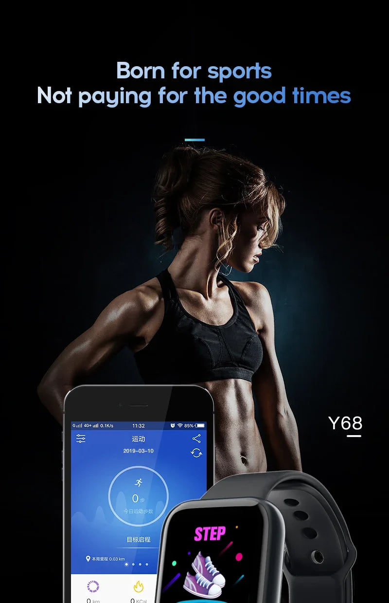 Montre intelligente multifonctionnelle pour hommes et femmes, téléphone connecté Bluetooth, musique, bracelet de sport de fitness, moniteur de sommeil, montre intelligente