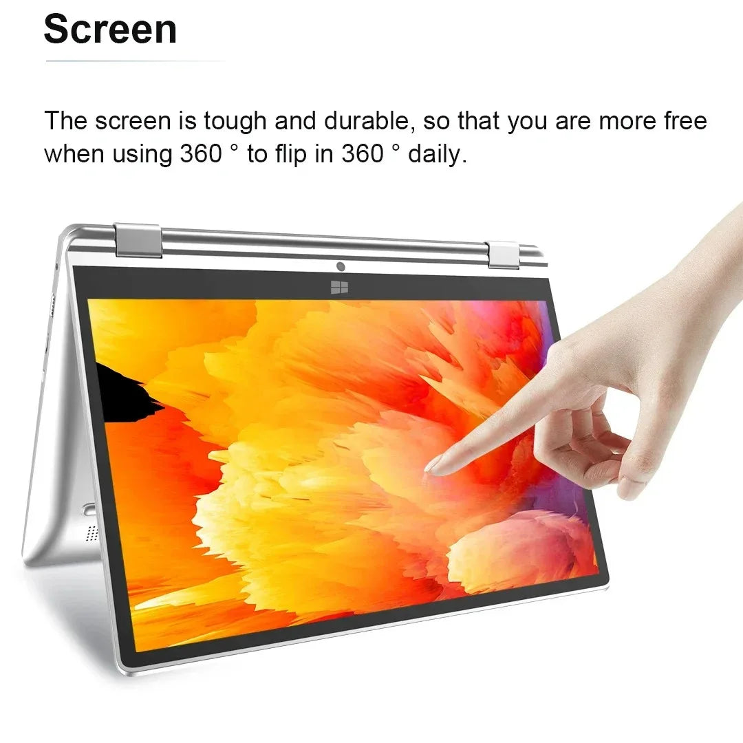 11.6-inch touchscreen 2-in-1 laptop Windows 11 Pro Intel N4020 tablet PC computer 8GB DDR4 128GB 256GB 512GB SSD study laptop