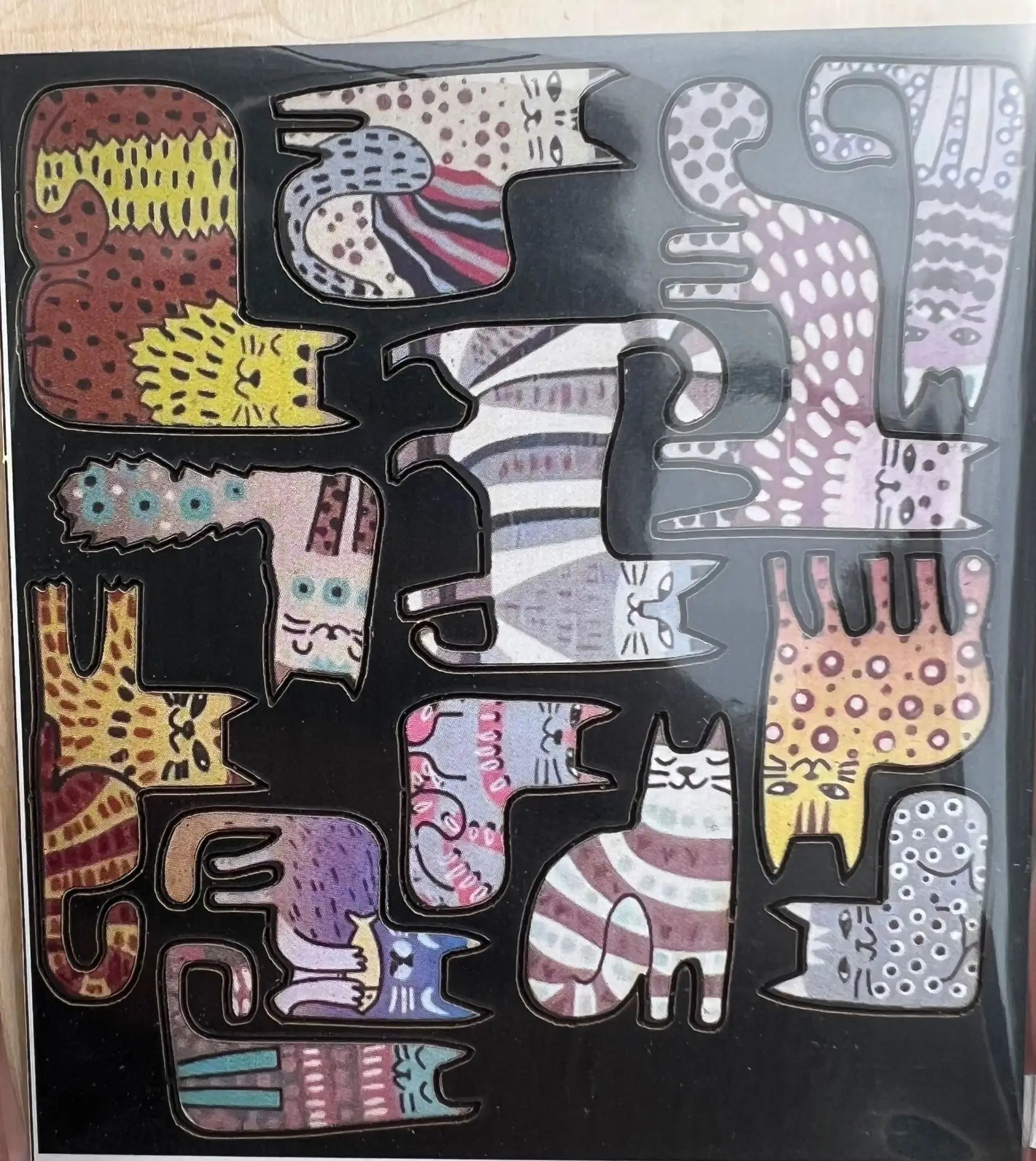 Puzzle en bois en forme de chat, jouet pour enfants, éducation précoce, formation à la réflexion, amusant et difficile, cadeau d'anniversaire pour enfants