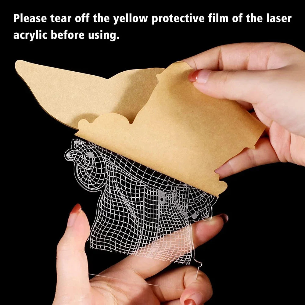 Veilleuse 3D pour enfants, lumière pour bébé, décoration de chambre, Charge USB, lampe d'illusion 3D avec télécommande de synchronisation, cadeau de noël et d'anniversaire