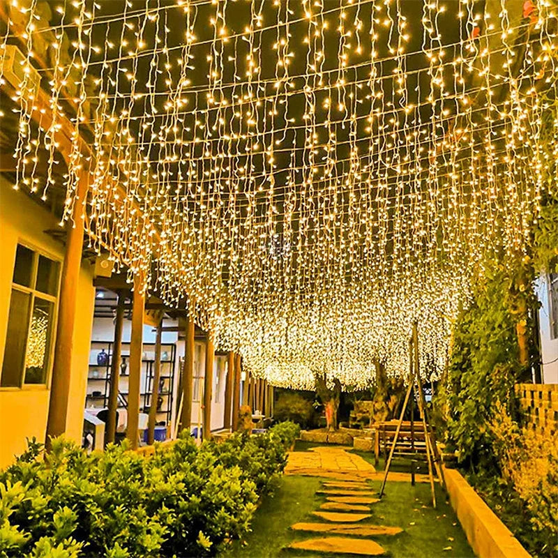 10m guirlandes lumineuses guirlandes led en plein air étanche festival de fête de mariage lanternes lumières féeriques lumières décoratives de jardinage