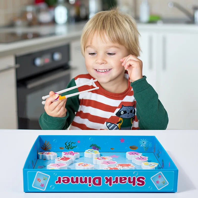 Montessori Pet Feeding Toys, Clip Bead Puzzle Game, Wooden Interactive Play House, Early Education, Fine Motor Skills Educational Toys
