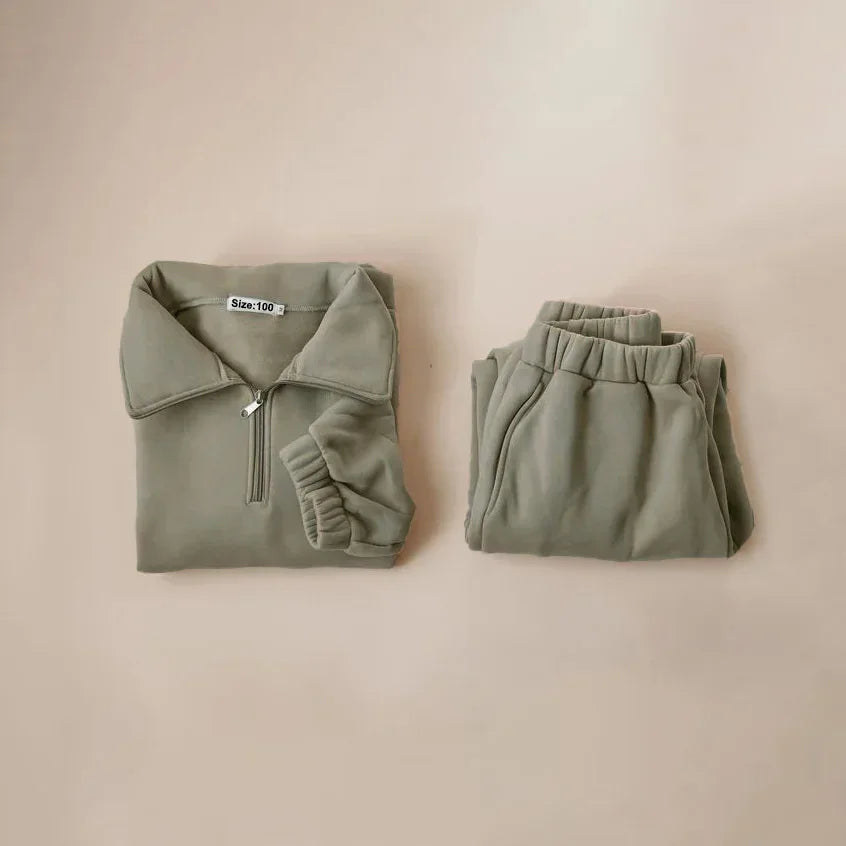 Ensemble sweat-shirt et pantalon Smile pour enfants, olympiques sportifs pour enfants, tenue chaude pour garçon et fille, vêtements pour enfants, automne et hiver