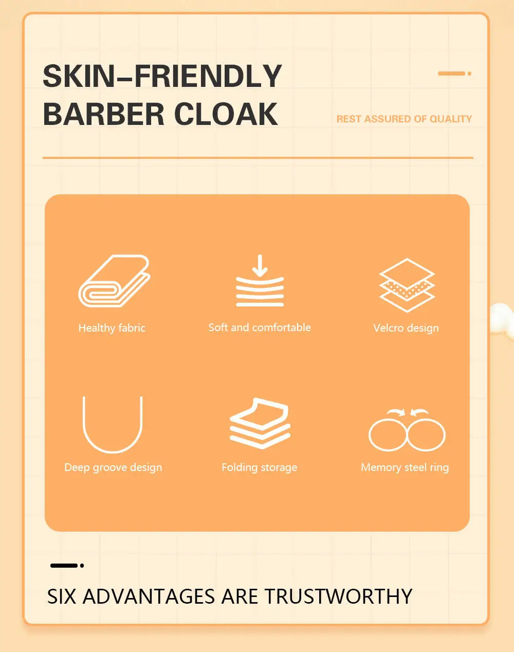 Tablier de coiffure pliable pour enfants, Cape de coupe de cheveux colorée pour Salon de coiffure, parapluie en tissu, accessoire de Salon de coiffure