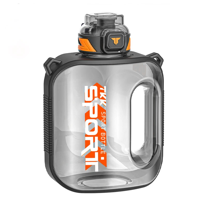 TKK 1/1.6/2L bouteille d'eau de sport TRITAN grande capacité tasse créative résistant à la chaleur en plein air adulte voyage bouilloire salle de sport Fitness cruches
