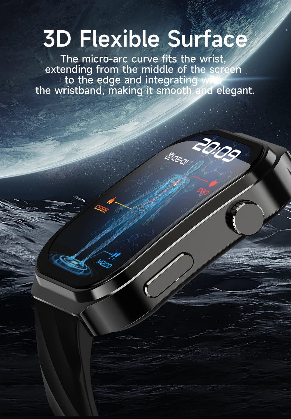Nouveau montre intelligente pour hommes U13 écran carré de 2.1 pouces résolution 320*386 surveillance de la fréquence cardiaque et de la pression artérielle 2024 montre intelligente
