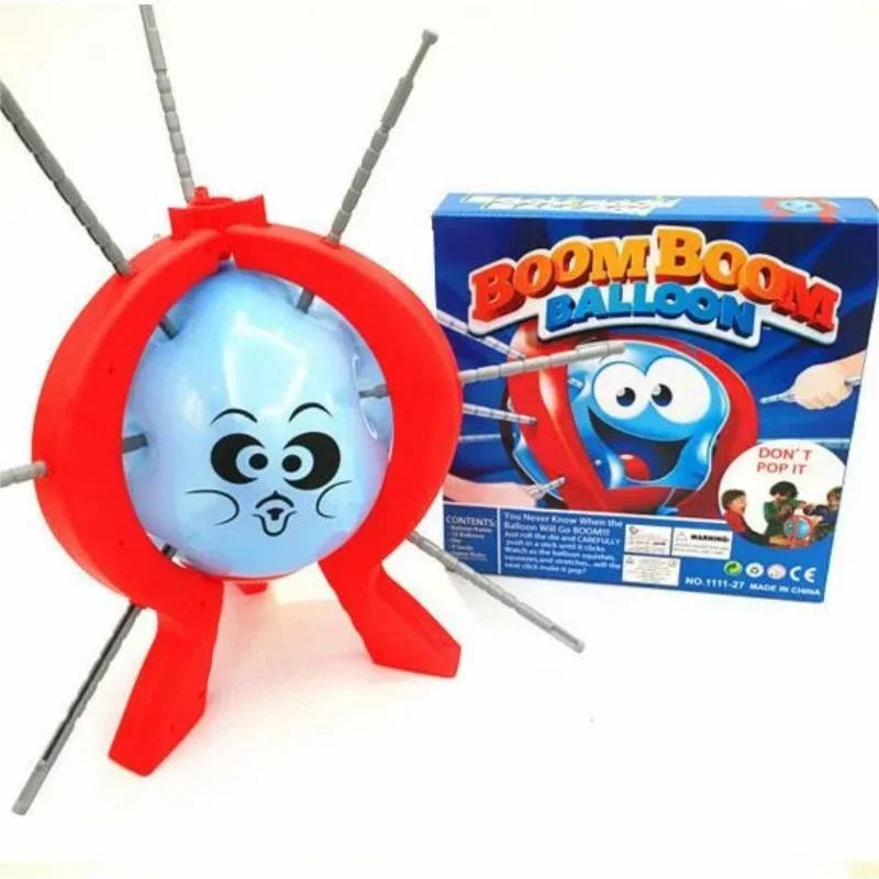 Balloon popping game, exploding balloon games, party games, fun family toy, board games, sticks for kids, fun family stick game