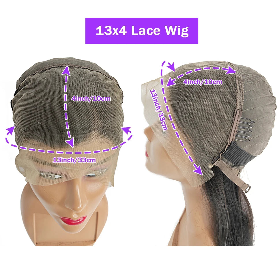 250% perruque de cheveux humains brésiliens vague lâche courte Bob perruque vague de corps 13X4 HD dentelle frontale perruque perruques de cheveux humains pour les femmes noires