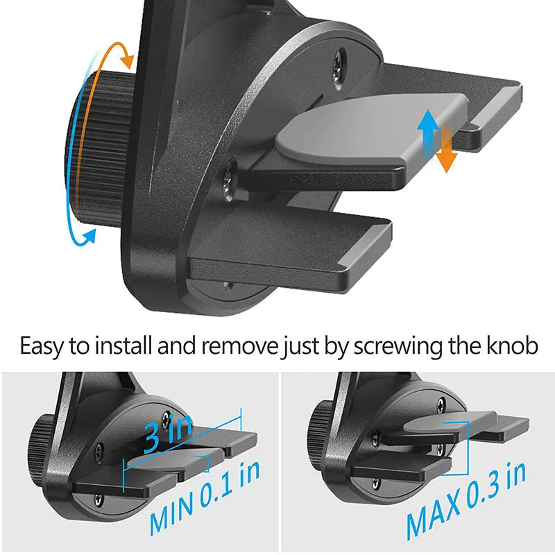 Support de téléphone magnétique pour voiture, fente CD, aimants, supports universels pour iPhone
