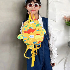 Sac à dos en nylon de dinosaure de dessin animé animal de maternelle, cartable pour enfants, petits sacs Kawaii d'école pour garçons et filles
