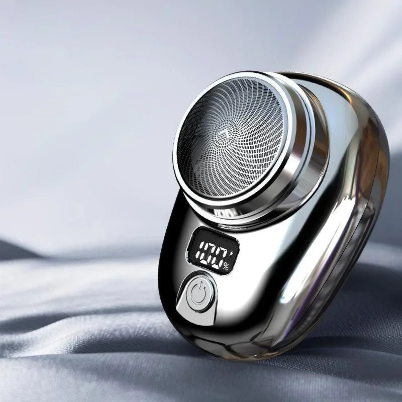 Rasoir électrique pour hommes, Charge USB, Mini rasoir de voyage de poche, confortable, facile à transporter, tondeuse à cheveux pour barbe et corps