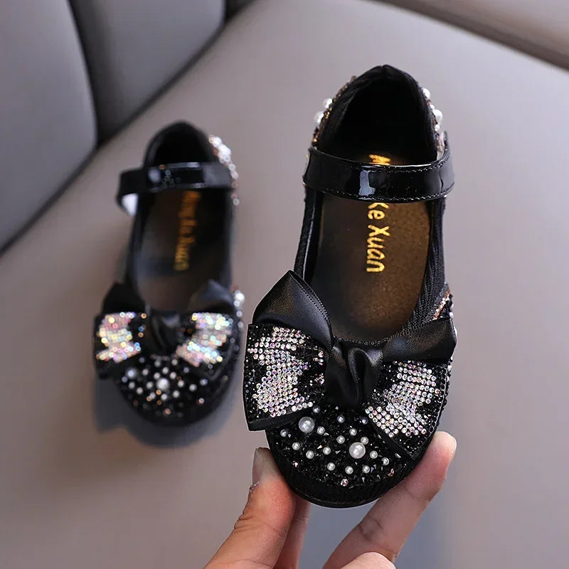 Sandales enfant en bas âge fille chaussures pour enfants perle strass brillant enfants chaussures bébé filles chaussures filles string sandales