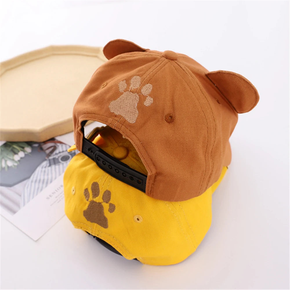 Children's Baseball Cap, New Autumn/Summer Fashion for Boys and Girls, Cartoon Tiger Spring Outdoor Sun Hat