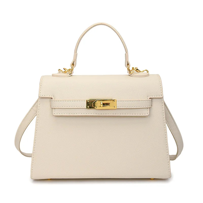 New trendy, unique, classic and luxurious brand - High-end design - Pure color - Unique platinum shoulder bag 