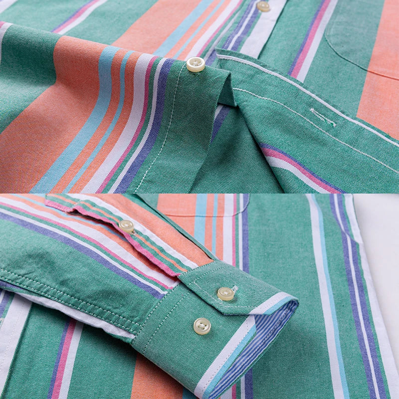2024 mode hommes travail affaires marque Chemise hommes Plaid coton tenue décontractée chemises coupe ajustée à manches longues boutonné Chemise Homme