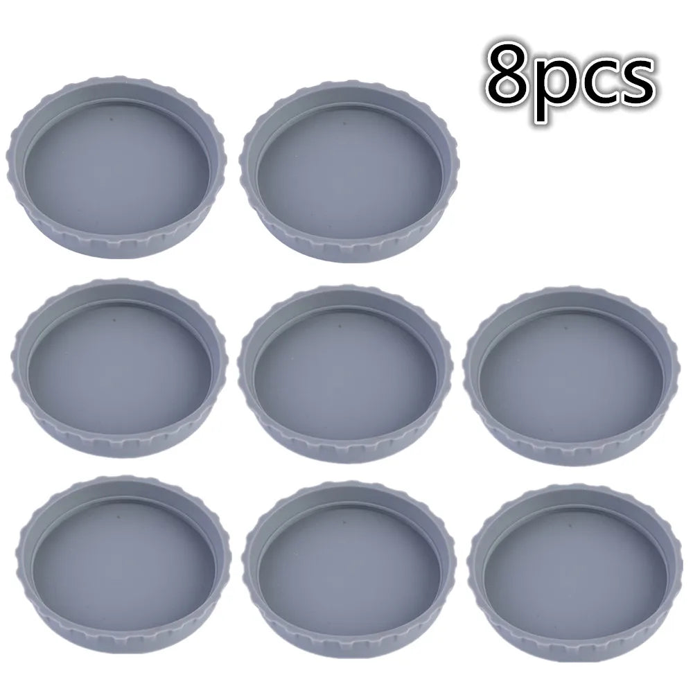 Couvercles de canettes de boissons réutilisables, couvercles de canettes de boissons, protecteurs de couvercles de Soda, bouchon de bouteille d'étanchéité en Silicone, couvercle d'étanchéité anti-fuite