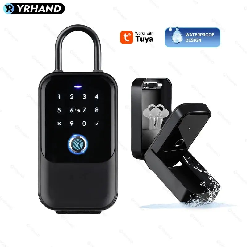 TTlock-Boîte de verrouillage à clé intelligente, sans fil, électronique, application, code numérique, Bluetooth, coffre-fort pour hôte