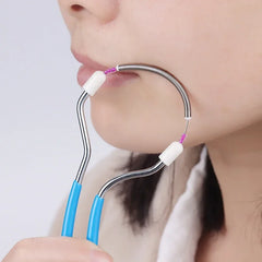 Facial hair remover for women, removes unwanted hair on the upper back, face or neck, the original spring for unsightly hair