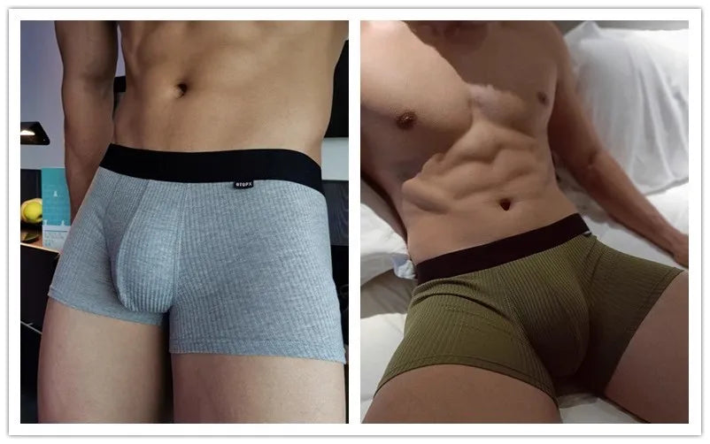 Men's underwear, boxer shorts, sexy men's briefs. Men's underwear is stylish, breathable, and comfortable.