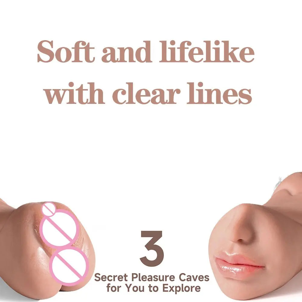 Artificial vaginal sex toys for men, vaginal pussy, anal penetration, male masturbators for adults 18 years and older