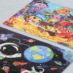 Jouets de puzzle pour enfants, jouets d'éducation précoce, cadeaux de souvenirs de la maternelle, exercice de la pensée et des capacités pratiques, 48 pièces