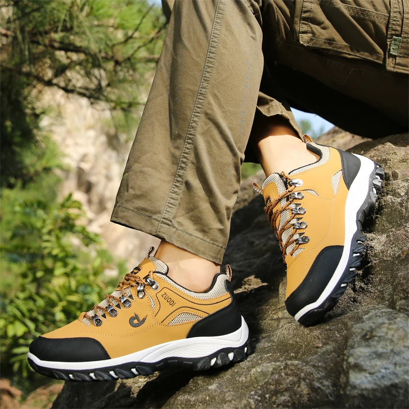 Men's leather shoes, casual men's shoes, sneakers for spring, autumn, winter, men's tennis shoes, lightweight walking shoes