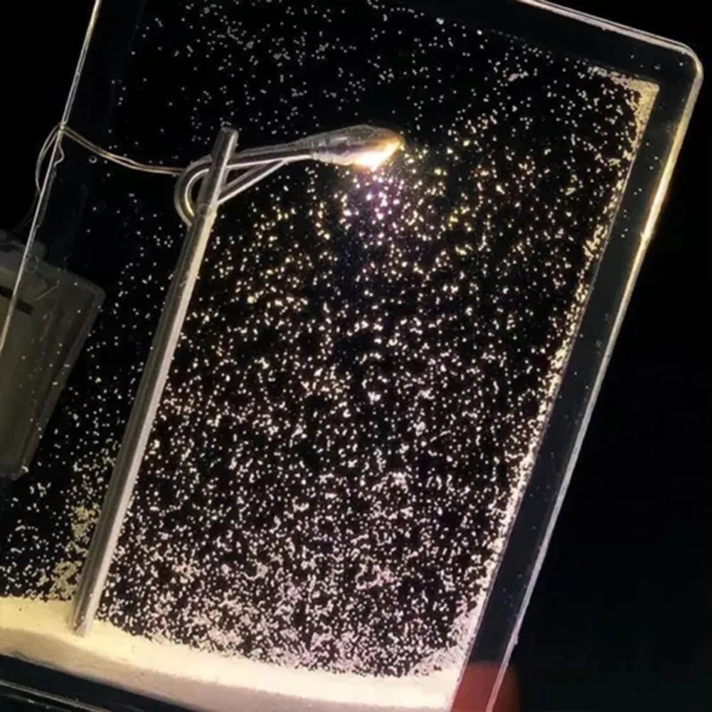 Veilleuse pour enfants, lampadaire enneigé à monter soi-même, Kit amusant, lampe de Table LED à économe en énergie, cadeau pour les enfants