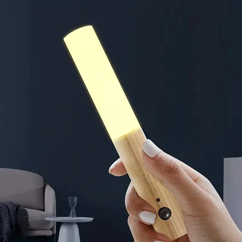 Veilleuse à détecteur de mouvement intelligent-éclairage ambiant LED, lumière murale/armoire rechargeable pour chambre à coucher, pépinière, couloir, décoration de cuisine