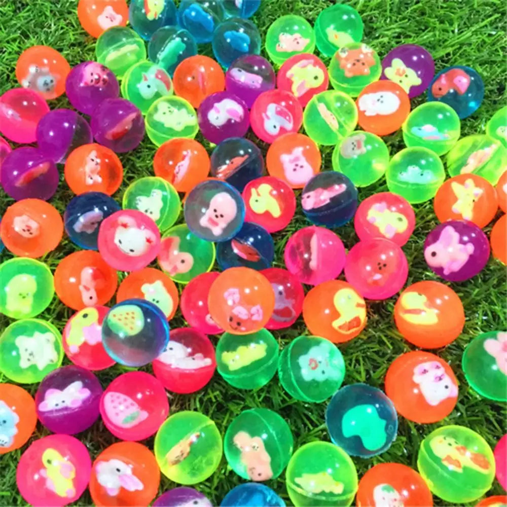 10 pièces boule rebondissante colorée 25mm balles rebondissantes nuage jouets d'eau pour jeux de Sport jardin