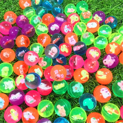 10 pièces boule rebondissante colorée 25mm balles rebondissantes nuage jouets d'eau pour jeux de Sport jardin
