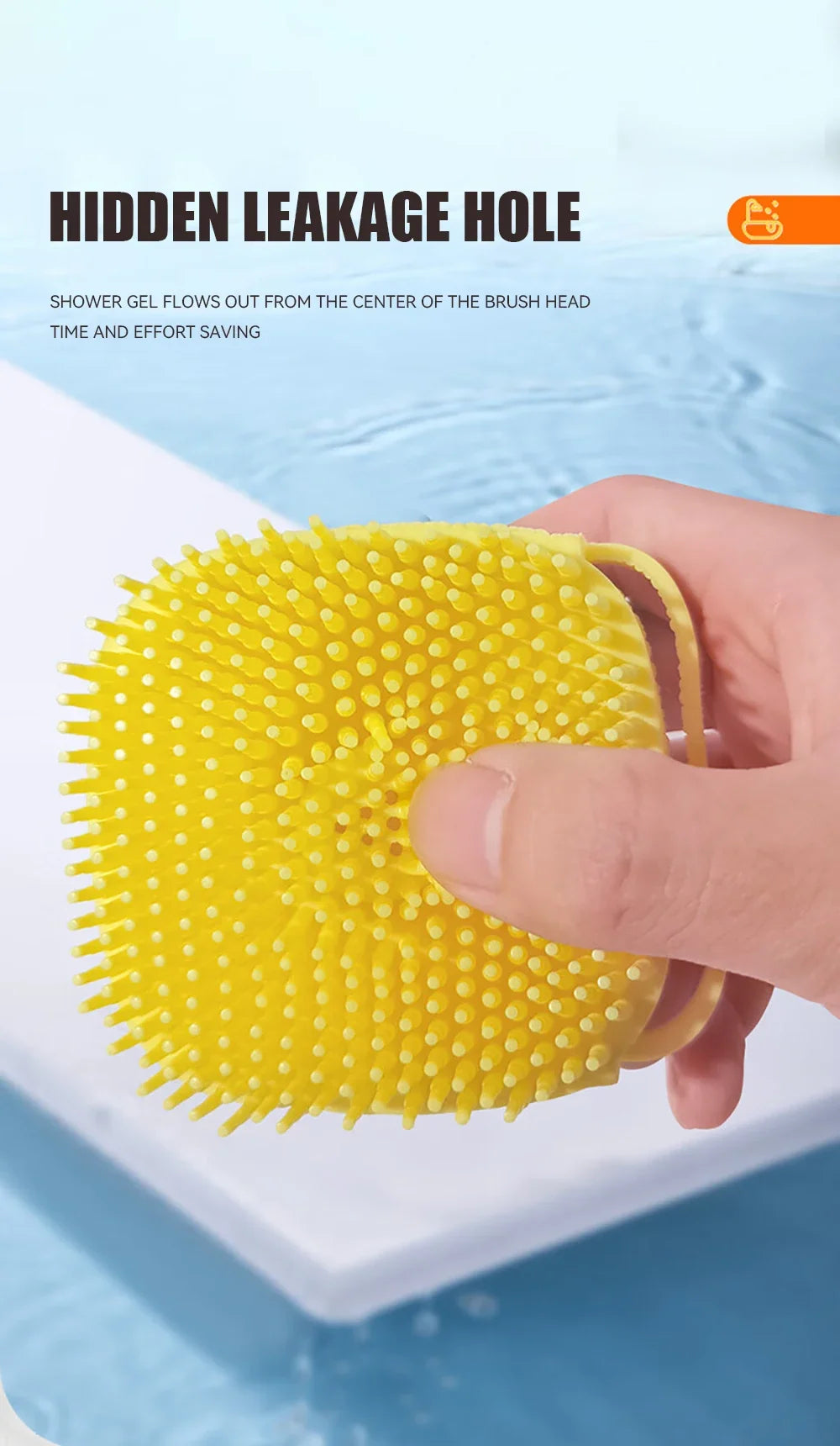 Brosse de bain pour chien, brosse de Massage pour animaux de compagnie, distributeur de shampoing, brosse en Silicone souple, poils en caoutchouc pour chiens et chats, outil de toilettage de douche