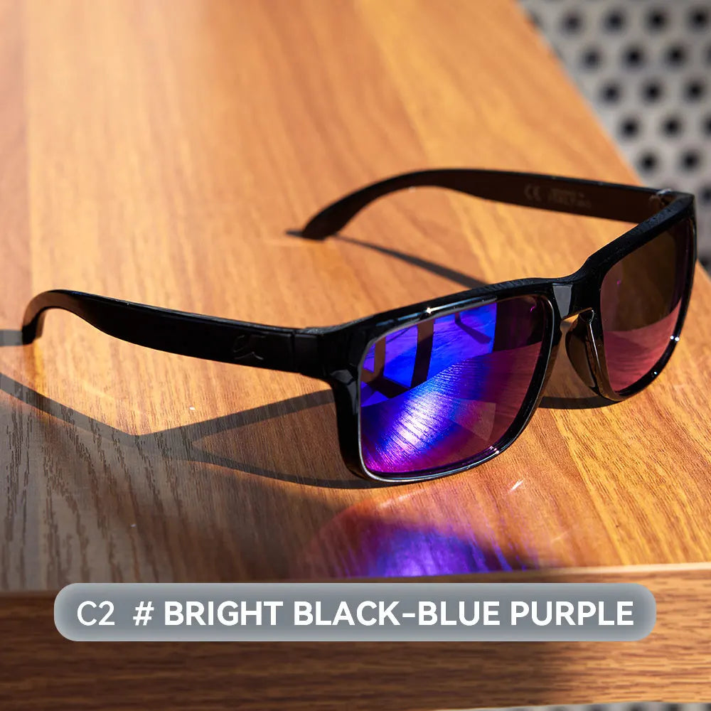 Kaenon Classic Square Polarized Unisex Medium Size Photochromic Sunglasses Grey Sunglasses
