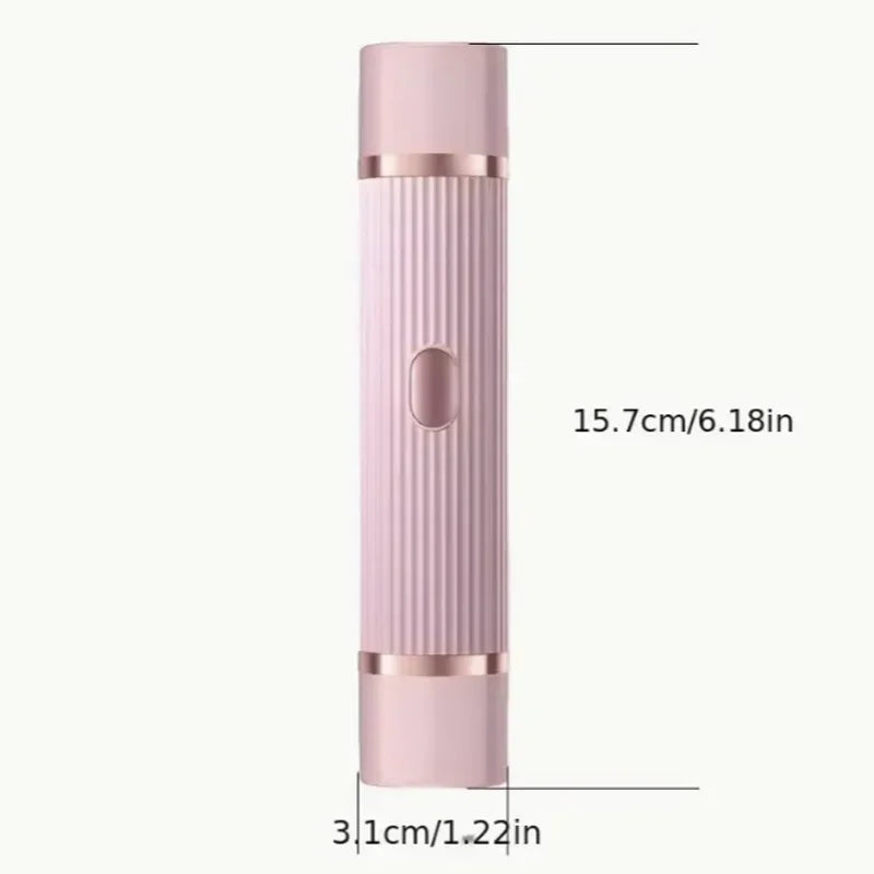 Rasoir électrique pour femmes, rasoir étanche pour cheveux humides et secs, Double tête 2 en 1, double Bikini, tondeuse à cheveux, tête détachable