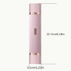 Rasoir électrique pour femmes, rasoir étanche pour cheveux humides et secs, Double tête 2 en 1, double Bikini, tondeuse à cheveux, tête détachable