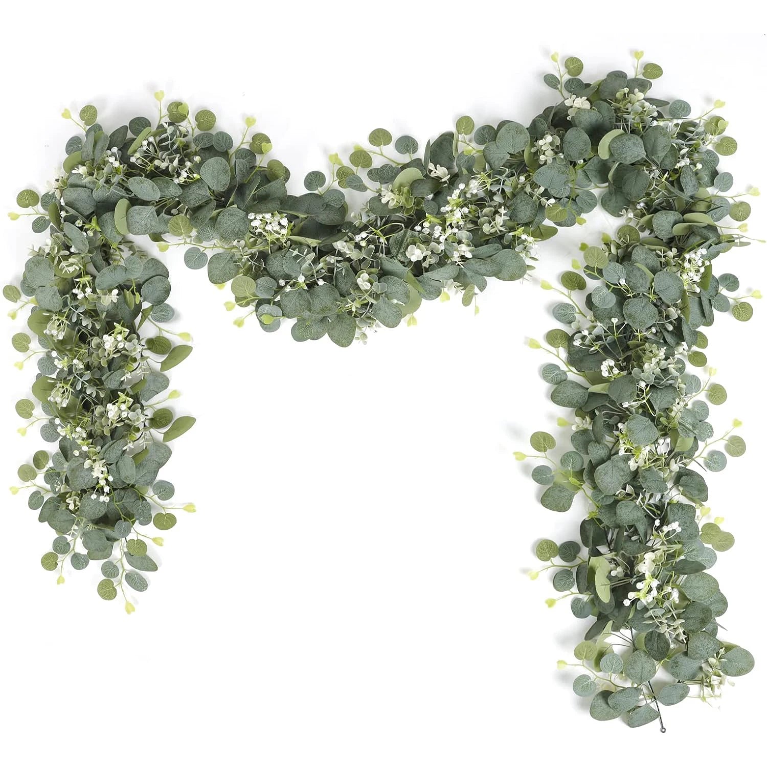 Verdure Feuillage Vigne Plantes artificielles Printemps arbre Ornements Mariage en plein air Jardin Cour Arcade Décor Maison Murs Suspendus