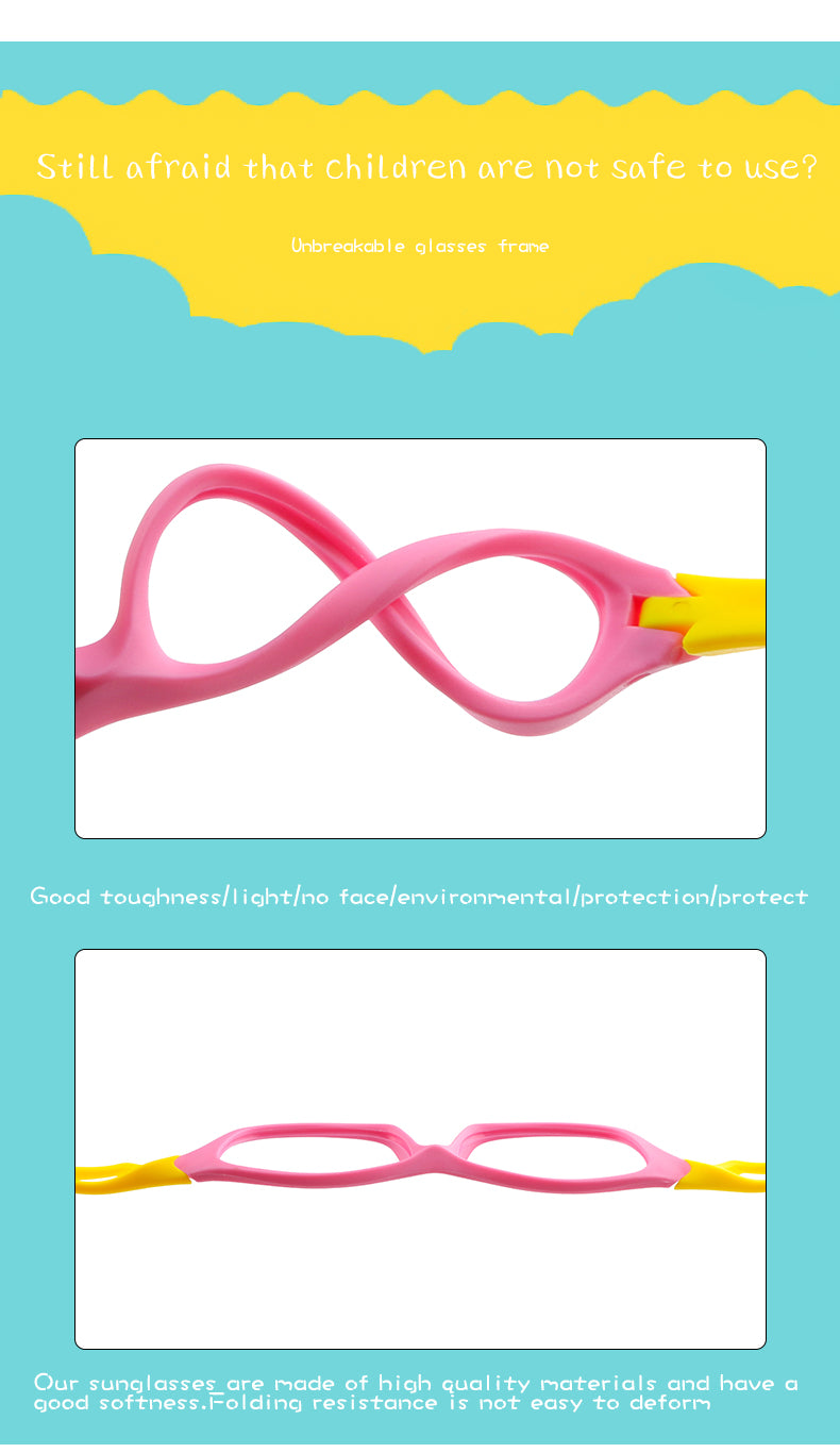 Enfants garçon sport lunettes de soleil TR90 Cool lunettes de soleil lunettes extérieures Protection UV lunettes équilibre voiture glisser nuances enfants lunettes
