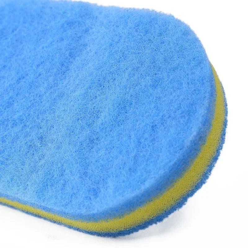 Éponge de nettoyage de cuisine et de salle de bains, brosse de nettoyage, outils à poignée, accessoires ménagers parfaits pour mur de verre, toilettes en céramique 1 pièce