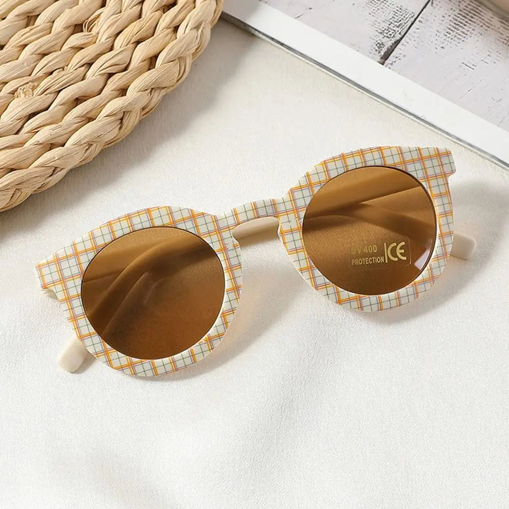 Enfants personnalité classique en plein air Protection solaire lunettes de soleil garçons filles couleurs protéger les yeux bébé UV400 lunettes de soleil enfants