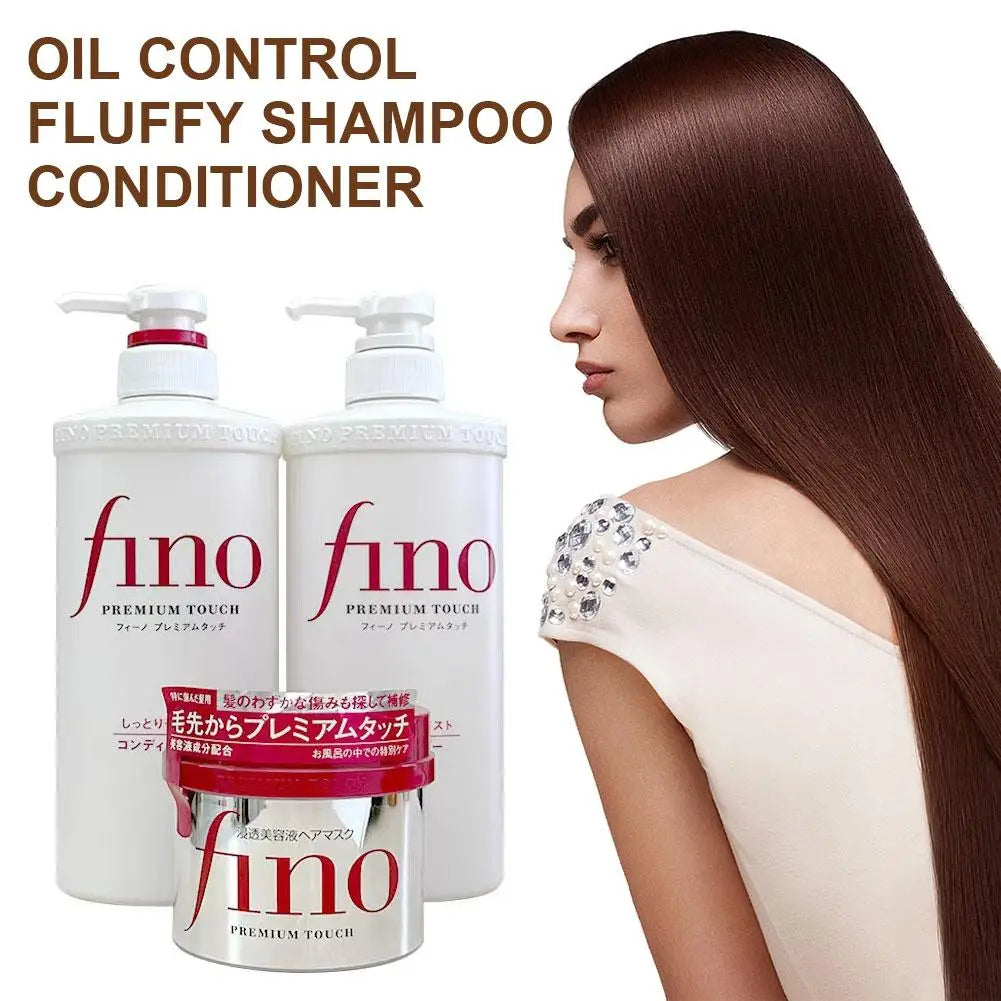 Fino Premium Touch – revitalisant de beauté à tremper, réparateur sec, bouclé, endommagé, hydratant longue durée, soin capillaire contrôlé par l'huile