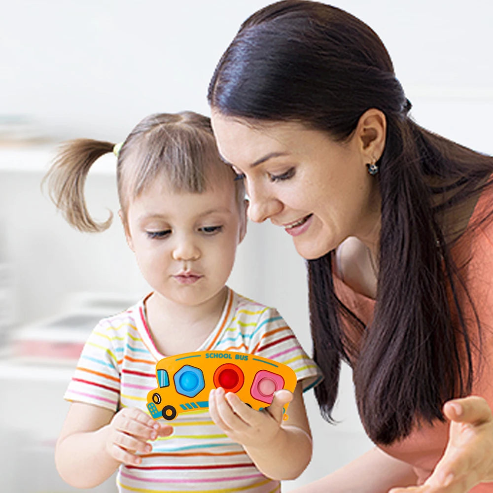 Jouets Fidget à pression des doigts pour enfants, exercice sensoriel des doigts, activité, motricité, soulagement du Stress éducatif, jouet pour enfants, cadeau