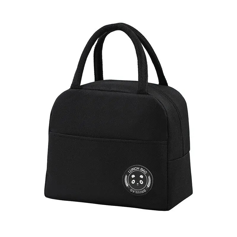 Sacs à lunch pour enfants, sac de pique-nique portable extérieur, sac de rangement des aliments, boîte à lunch pour enfants, documents solides, isolation thermique, grande capacité
