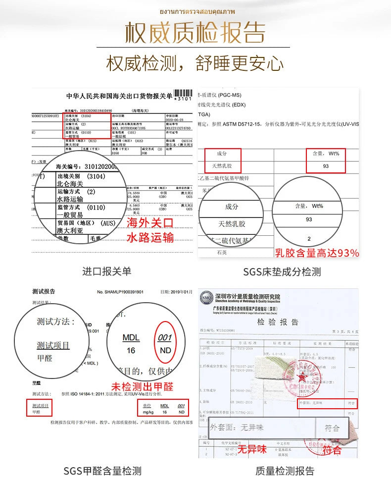 Matelas supérieur en Latex naturel 100%, Source de Latex haut de gamme, liquide pliable, tapis chinois à rebond lent avec housse en coton personnalisable