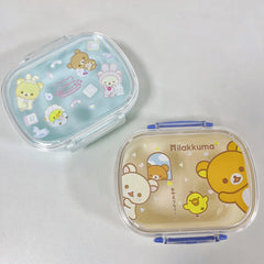 Rilakkumas Bento boîte à déjeuner enfants école mignon Relax ours conteneurs de stockage des aliments femmes bureau pique-nique fruits bac à légumes étuis cadeau nouveau