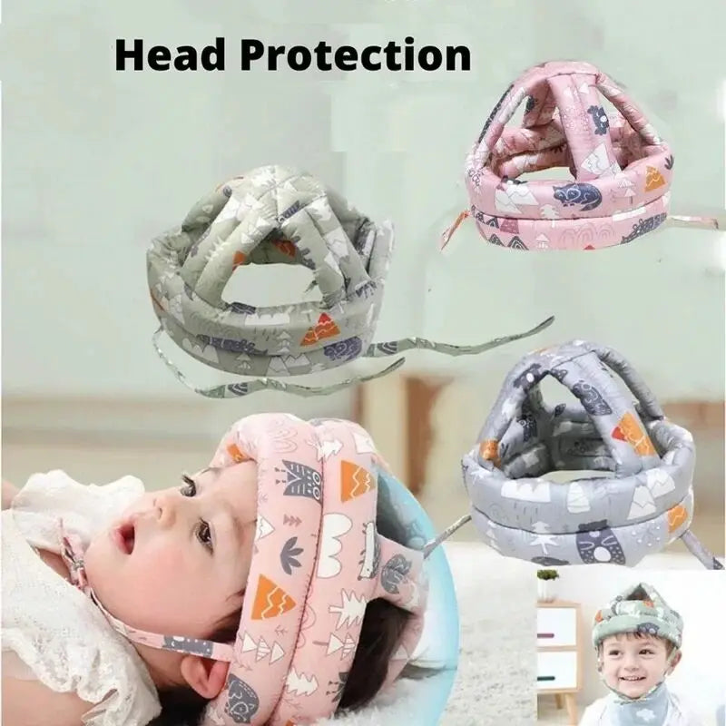 Casque de sécurité pour bébé, couvre-chef de Protection de la tête, coussin Anti-chute pour tout-petits, apprendre à marcher, casquette Crash