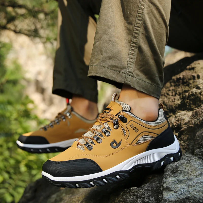 Men's leather shoes, casual men's shoes, sneakers for spring, autumn, winter, men's tennis shoes, lightweight walking shoes