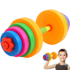 Adjustable dumbbells for children, children's weight set, small weights, children's training equipment, dumbbells, children's toys